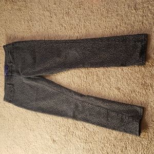 Animal print rock n roller skinny jeans sz11
